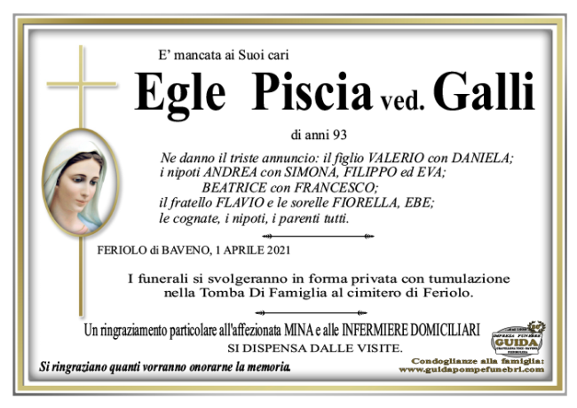 PISCIA GALLI