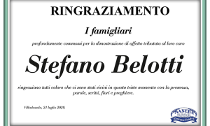 RINGRAZIAMENTO Belotti Stefano