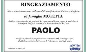 RINGRAZIAMENTO Motetta Paolo