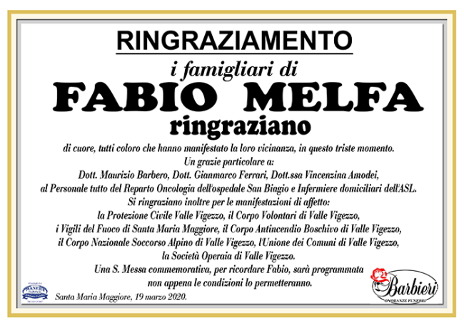 Ring Fabio Melfa