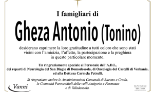 Ringraziamento mod. 707 Gheza