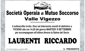 SOCIETA OPERAIA Laurenti rRiccardo