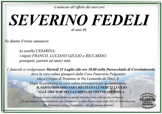 Severino FEDELI