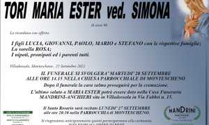 Tori Maria Ester ved. Simona