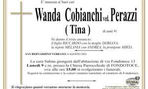 Wanda Cobianchi ved. Perazzi Tina
