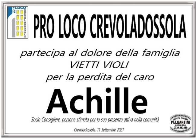 achille PRO LOCO CREVOLADOSSOLA