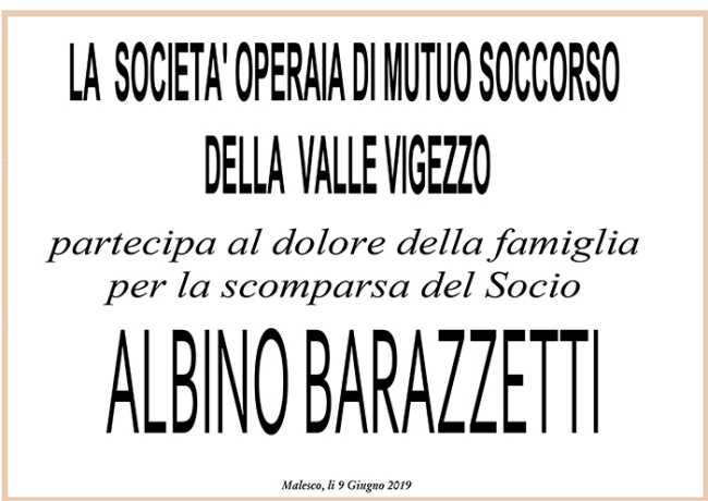 albino barazzetti soc