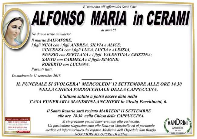 alfonso maria in cerami