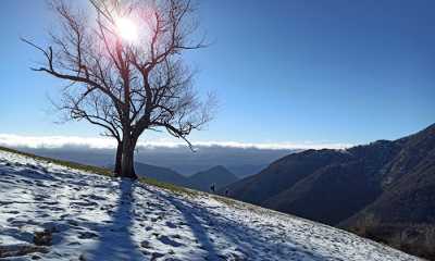 alta valle intrasca panorama vista montagna orizzonte