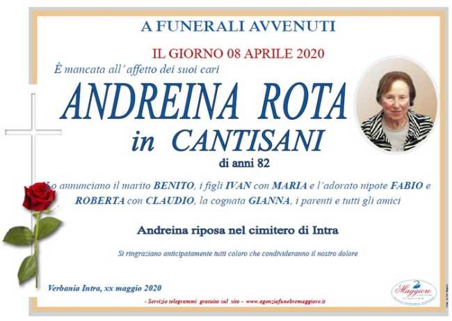 andreina rota in cantisani
