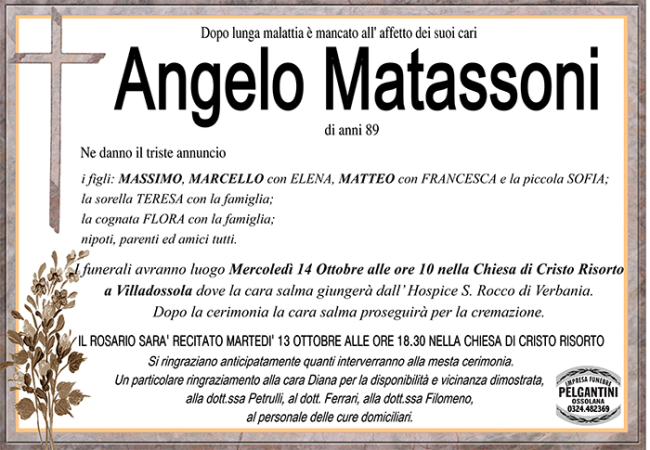 angelo MATASSONI