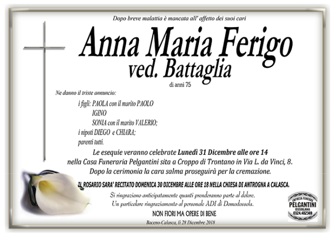 anna maria ferigo