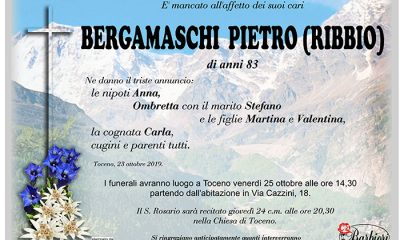 annuncio Bergamasci Pietro