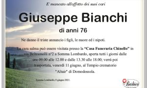 annuncio Bianchi Giuseppe