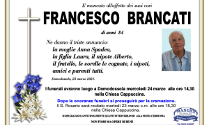 annuncio Brancati Francesco