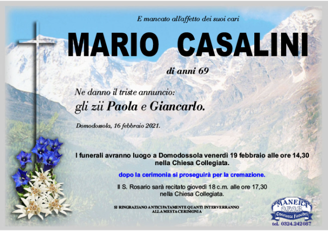 annuncio Casalini Mario