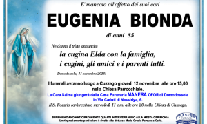 annuncio Eugenia Bionda