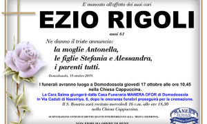 annuncio Ezio Rigoli
