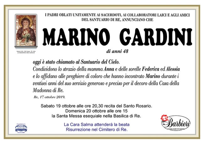 annuncio Gardini Marino