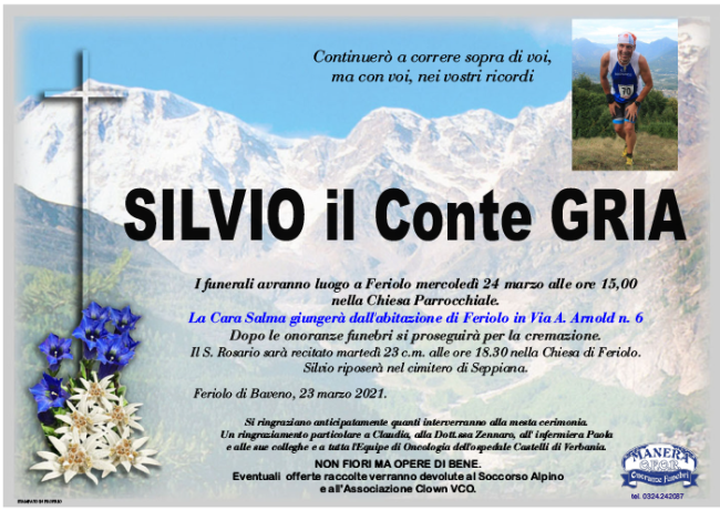 annuncio Gria Silvio