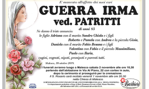 annuncio Guerra Irma