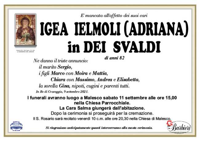 annuncio Ielmoli Igea