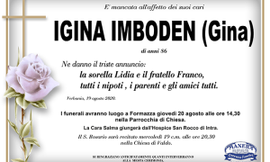 annuncio Imboden Igina