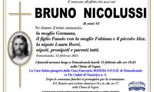 annuncio Nicolussi Bruno