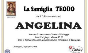 annuncio Teodo Angelina