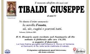 annuncio Tibaldi Giuseppe