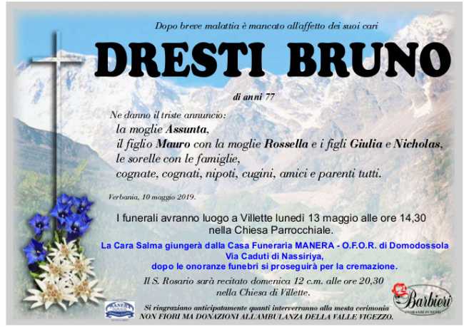 annuncio DRESTI