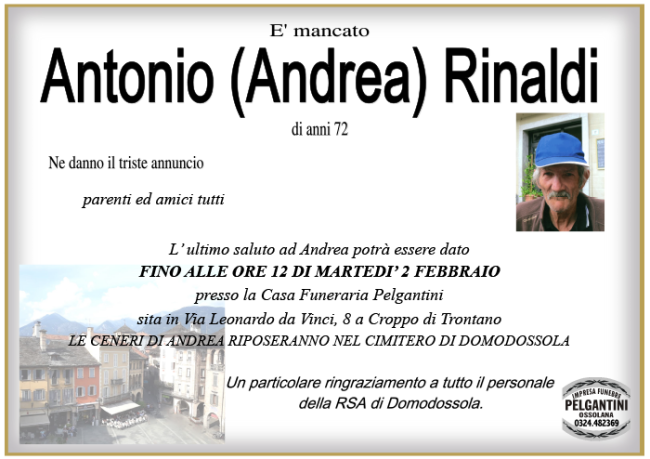 antonio RINALDI
