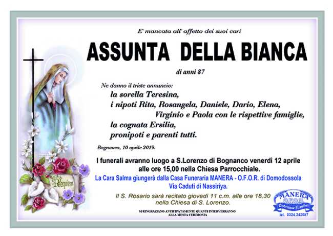 assunta della bianca