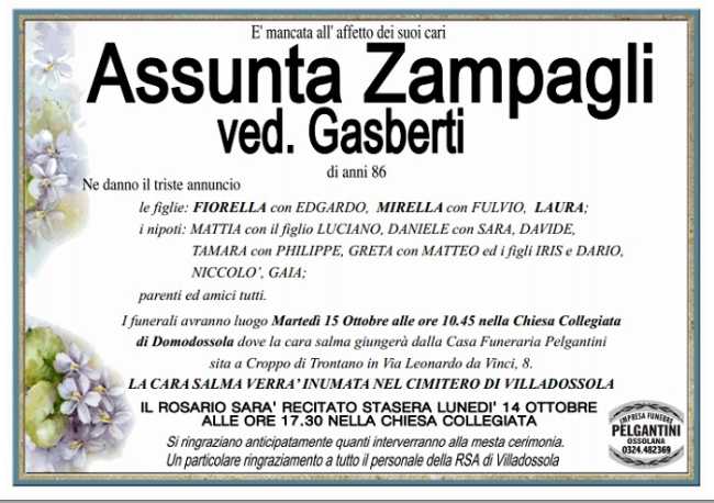 assunta zampagli