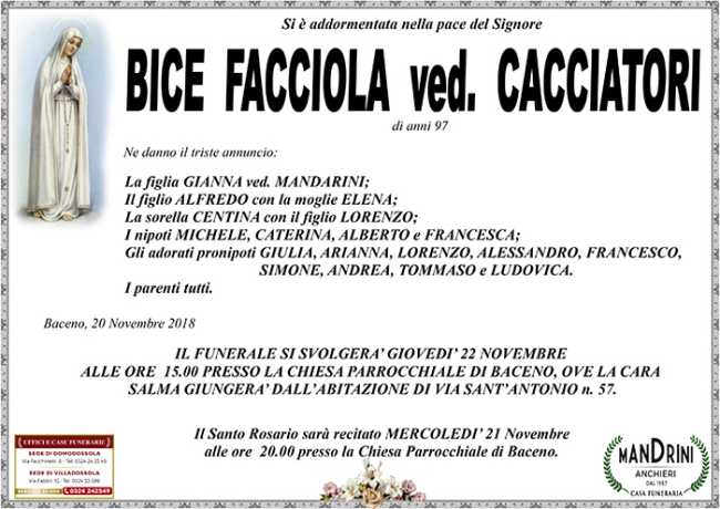 bice facciola