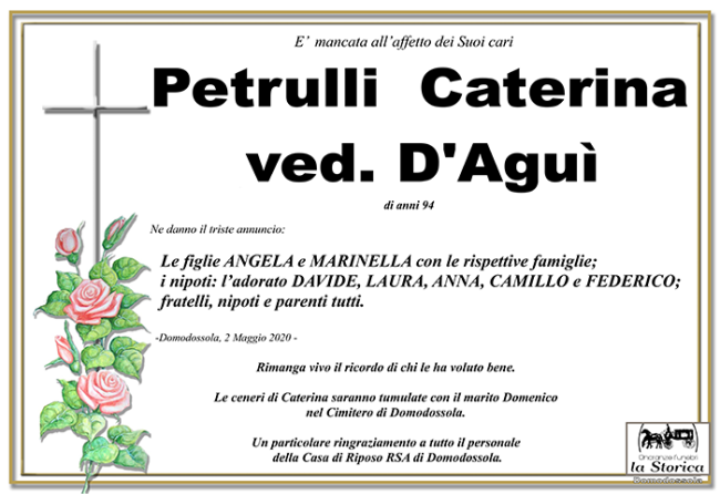 caterina manifesto PETRULLI