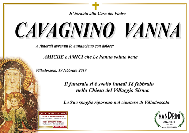cavagnino anna