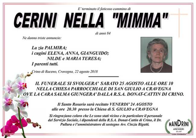 cerini nella mimma