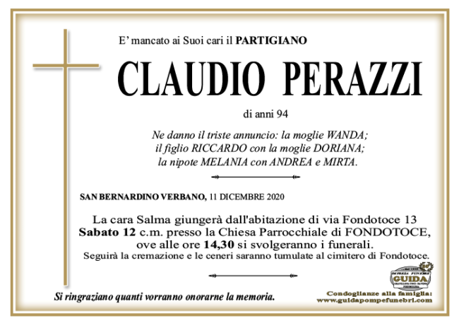 claudio PERAZZI 1