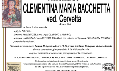 clementina BACCHETTA ved cercetta