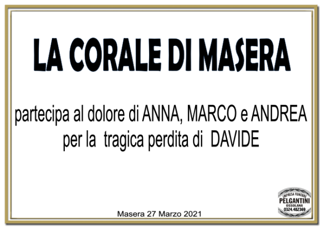 corale masera ameno