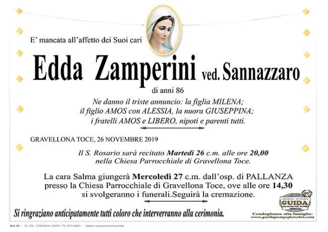 cusio ZAMPERINI EDDA