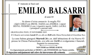 cusio emilio BALSARRI