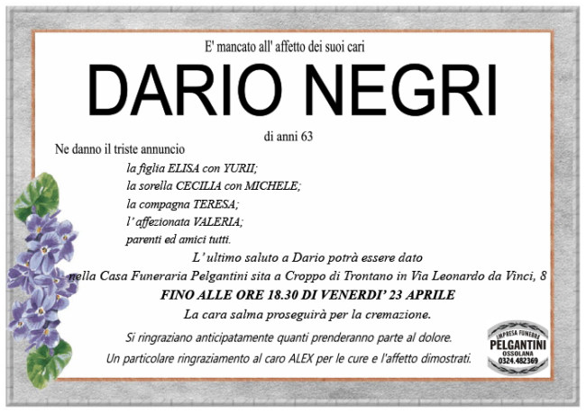 dario NEGRI 1