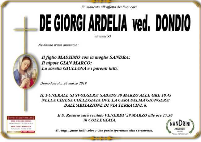 de giorgi ardelia