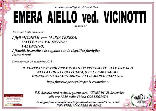 emera aiello ved Vicinotti