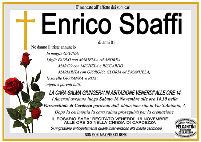 enrico SBAFFI