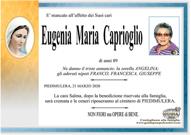 eugenia CAPRIOGLIO