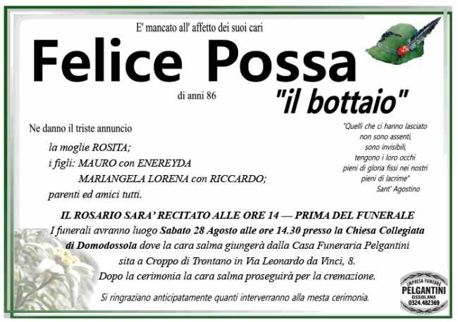 felice POSSA