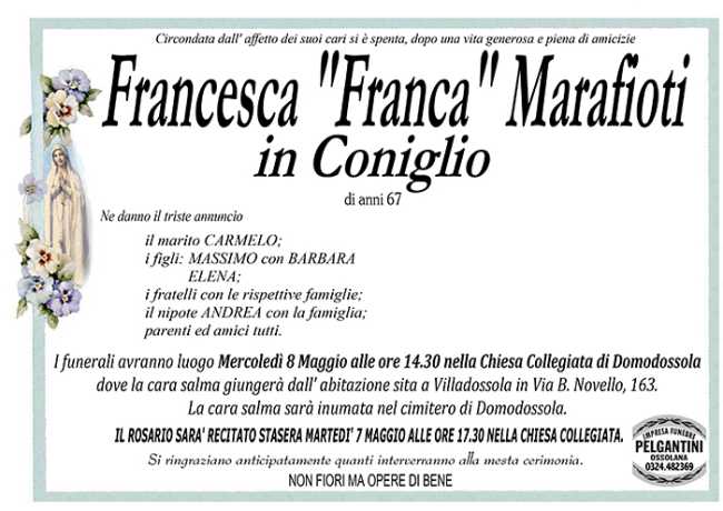 francesca franca marafioti